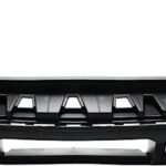 ReplaceXL Rear Primed Bumper Cover, With Trailer Hitch And Spare Tire Access Hole, CAPA CERTIFIED