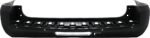 ReplaceXL Rear Primed Bumper Cover, With Trailer Hitch And Spare Tire Access Hole, CAPA CERTIFIED