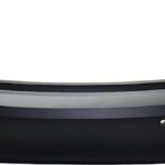 ReplaceXL Rear Primed Bumper Cover, Premier Model, With Blind Spot Sensor Holes, CAPA Certified