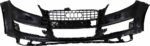 ReplaceXL Front Primed Bumper Cover, For Models Without S-Line Package, With Parking Aid Sensor Holes, With Headlight Washer Holes - Image 5