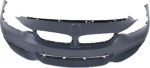 ReplaceXL Front Primed Bumper Cover, Base Model, With M Sport Line Package, With Park Distance Control and Fog Light Holes, Without Headlight Washer Holes - Image 4