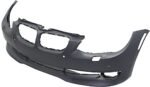 ReplaceXL Front Primed Bumper Cover, Coupe/Convertible, (3.0L Engine), With Park Distance Control, For Models Without M Package, With Fog Light Holes - Image 2