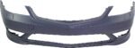 ReplaceXL Front Primed Bumper Cover, For Models Without Parking Aid Sensor Holes and Light Package, With Sport Package, Hybrid