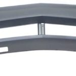 ReplaceXL Front Primed Bumper Cover, For Models With AMG Package, With Headlight Washer and Park Sensor Holes