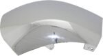 ReplaceXL Front, Driver Side Bumper End, Chrome Plastic CAPA Certified - Image 7