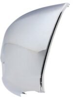ReplaceXL Front, Driver Side Bumper End, Chrome Plastic CAPA Certified - Image 2