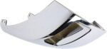 ReplaceXL Front, Driver Side Bumper End, Chrome Plastic CAPA Certified - Image 5