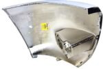ReplaceXL Front, Driver Side Bumper End, Chrome Plastic CAPA Certified - Image 6