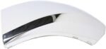 ReplaceXL Front, Driver Side Bumper End, Chrome Plastic CAPA Certified - Image 7