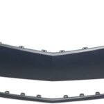 ReplaceXL Front Primed Bumper Cover, Sedan, With Head Lamp Washer Holes, Without Parking Aid Sensor Holes, CAPA CERTIFIED