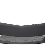 ReplaceXL Front Primed Bumper Cover, Without Day Time Running Light, Parking Aid Sensor Holes, Collision System and Steering Aid
