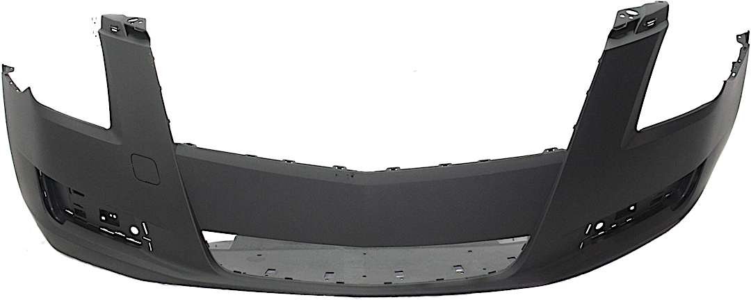 r-repcd010308p_1.jpg ReplaceXL Front Primed Bumper Cover, Without Day Time Running Light, Parking Aid Sensor Holes, Collision System and Steering Aid - Image 1