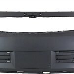 ReplaceXL Front Primed Bumper Cover, Hybrid Model, For Models without Off Road Package (Round Fog Lights)