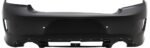 ReplaceXL Rear Primed Bumper Cover, For Models With Park Assist System, CAPA Certified
