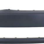 ReplaceXL Front Primed Bumper Cover, Without Parking Aid Sensor Holes, CAPA Certified
