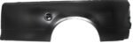 ReplaceXL Rear, Driver Side Truck Bedside Panel, Primed, Outer Panel, with Wheel Opening Molding Holes, 8 Ft. Bed, Styleside, Extended Cab Pickup/Standard Cab Pickup