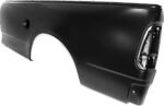 ReplaceXL Rear, Driver Side Truck Bedside Panel, Primed, Outer Panel, with Wheel Opening Molding Holes, 8 Ft. Bed, Styleside, Extended Cab Pickup/Standard Cab Pickup - Image 2