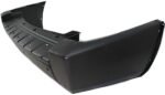 ReplaceXL Rear Primed Bumper Cover, With Trailer Hitch Holes and Parking Aid Sensor Holes, CAPA CERTIFIED - Image 2