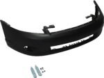 ReplaceXL Front Primed Bumper Cover, With Fog Light Holes, Without Parking Aid Sensor Holes, With Spoiler Holes - Image 4