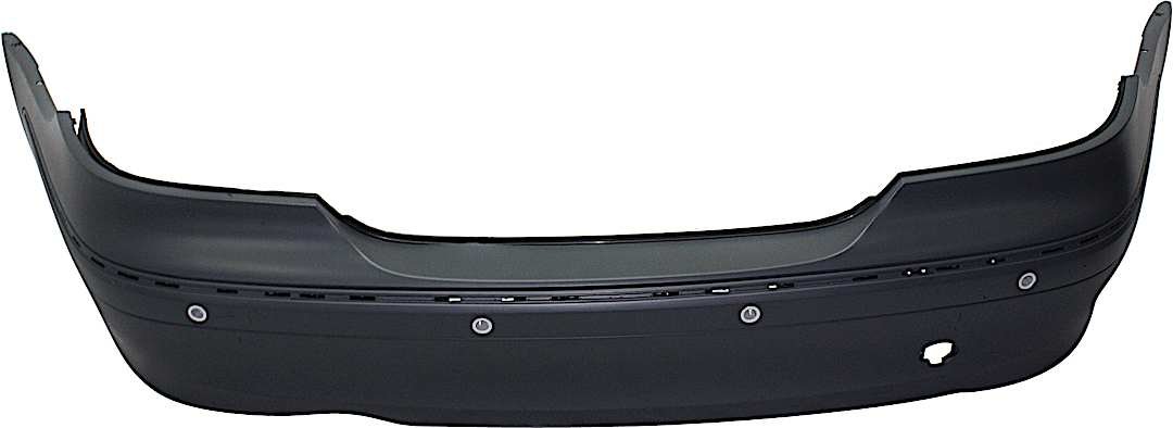 r-repm760195p_1.jpg ReplaceXL Rear Primed Bumper Cover, Without Sport Package - Image 1
