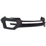 ReplaceXL Front Primed Bumper Cover, Without Park Assist, Park Sensor and Tow Hook Holes, With Camera Hole - Image 3