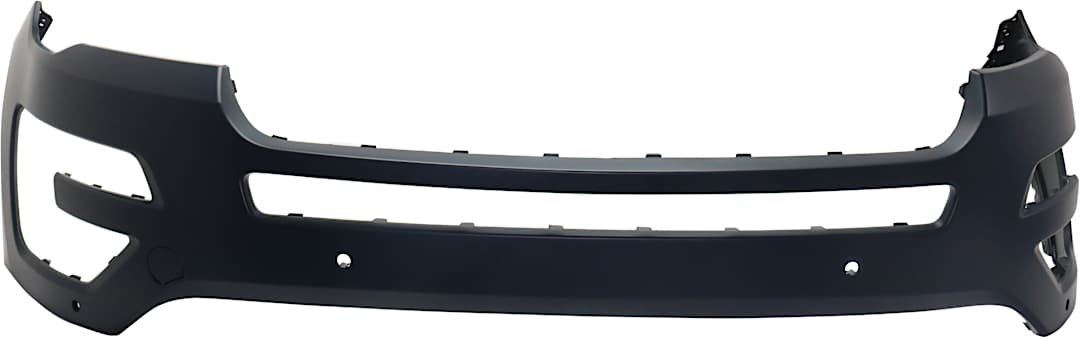 r-rf01030012pq_1.jpg ReplaceXL Front Primed Bumper Cover, With Park Sensor and Tow Hook Holes, Without Park Assist and Cam, CAPA CERTIFIED - Image 1