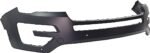 ReplaceXL Front Primed Bumper Cover, Without Parking Aid Sensor Holes and Park Assist, With Tow Hook Holes and Cam, CAPA CERTIFIED