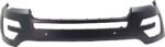 ReplaceXL Front Primed Bumper Cover, Without Parking Aid Sensor Holes and Park Assist, With Tow Hook Holes and Cam, CAPA CERTIFIED - Image 4