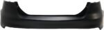 ReplaceXL Rear Primed Bumper Cover, Sedan, CAPA Certified