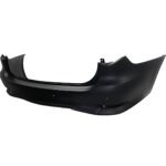 ReplaceXL Rear Primed Bumper Cover, With Backup Collision Intervention Sensor Holes - Image 3