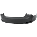 ReplaceXL Rear Primed Bumper Cover, without Mounting Bracket(s), Japan Built Vehicle, Power Luggage Lid, For Models without F Sport Package and Park Distance Control Sensor, CAPA Certified