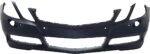ReplaceXL Front Primed Bumper Cover, Coupe, With Headlight Washer Holes