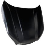 ReplaceXL Hood, Aluminum, Natural Finish, 4 Cyl., 2.5L Engine, CAPA CERTIFIED - Image 4