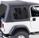 Rampage 68035 Complete Series Soft Top - With Frame (Frame Included) Black diamond - Image 4