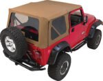 Rampage 68736 Complete Series Soft Top - With Frame (Frame Included) Khaki diamond