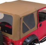 Rampage 68736 Complete Series Soft Top - With Frame (Frame Included) Khaki diamond - Image 3