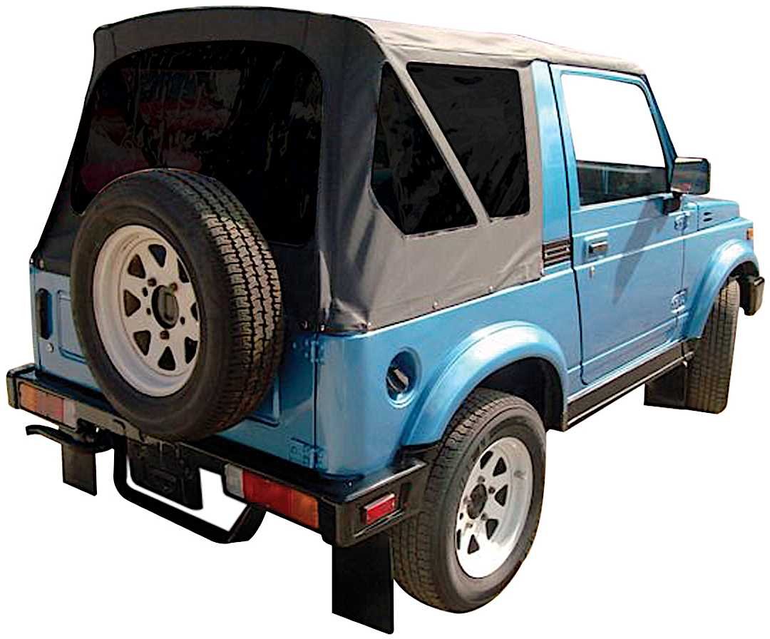 r9298535_1.jpg Rampage 98535 Factory Replacement Series Soft Top - Without Frame (Requires Factory Frame) Black diamond - Image 1