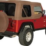 Rampage 99536 Factory Replacement Series Soft Top - Without Frame (Requires Factory Frame) Khaki diamond