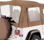 Rampage 99617 Factory Replacement Series Soft Top - Without Frame (Requires Factory Frame) Spice Denim - Image 4
