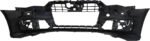 Replacement Front Primed Bumper Cover, For Models Without S-Line Package, With Chrome Trim, Without Parking Aid Sensor Holes - Image 5