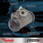 Raybestos WC370019 Front, Passenger Side, Rearward Wheel Cylinder - Image 8