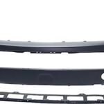 Replacement Front Primed Bumper Cover, Without Headlight Washer Holes