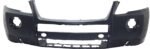 Replacement Front Primed Bumper Cover, Without Headlight Washer Holes