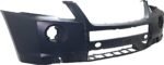 Replacement Front Primed Bumper Cover, Without Headlight Washer Holes - Image 2