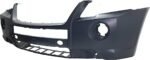 Replacement Front Primed Bumper Cover, Without Headlight Washer Holes - Image 3