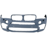 Replacement Front Primed Bumper Cover, For Models With Parking Assist System - Image 2