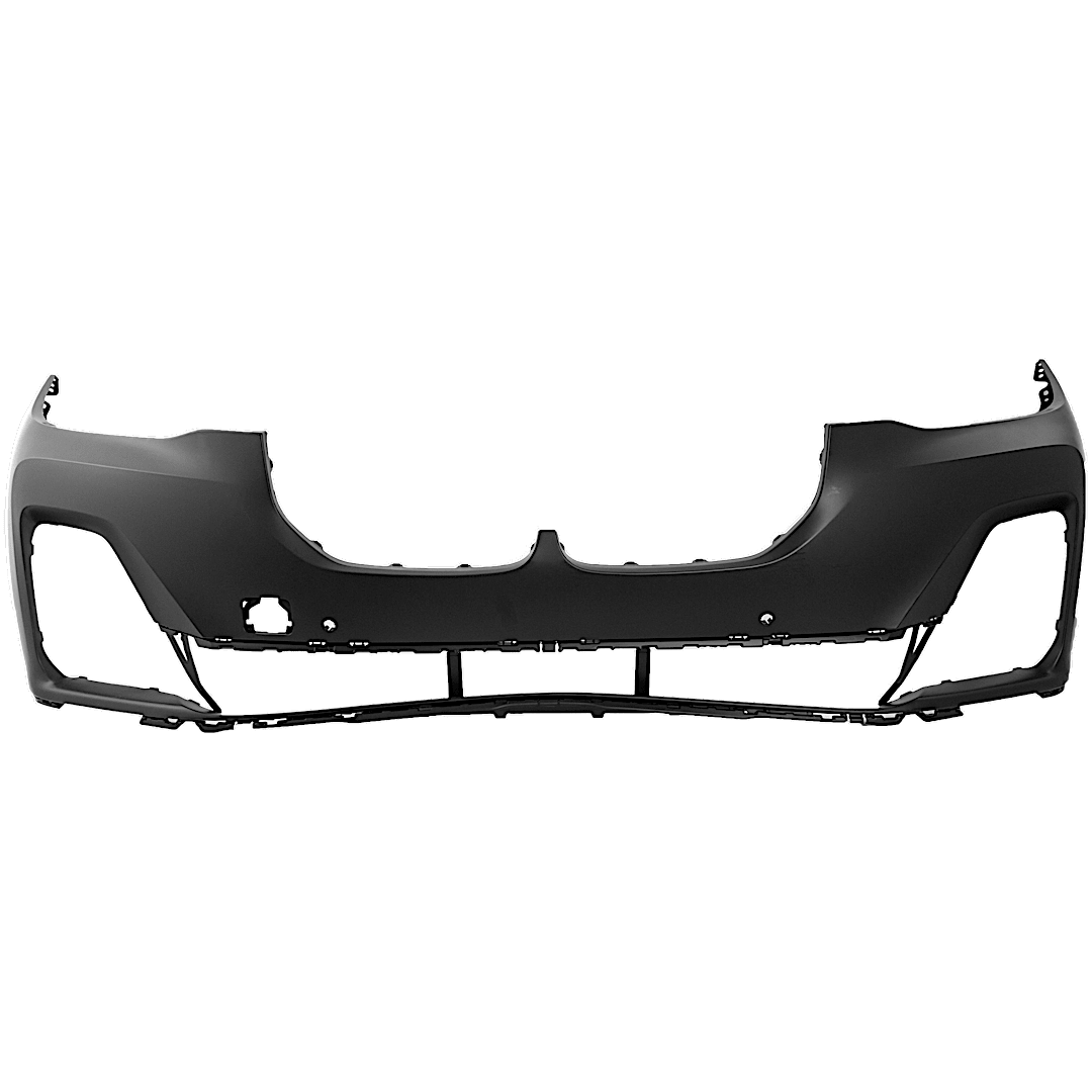 rb01030144pq_1.png Replacement Front Primed Bumper Cover, For Models Without Parking Assist Sensor Hole and M Sport Package, CAPA Certified - Image 1