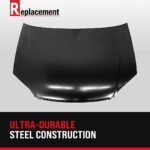Replacement Factory Style Hood Steel Primed - Image 9