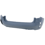 Replacement Rear Primed Bumper Cover