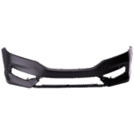 Replacement Front Primed Bumper Cover, For Models Without S-Line Package, Without Headlight Washer Holes, With Parking Aid Sensor Holes, CAPA CERTIFIED